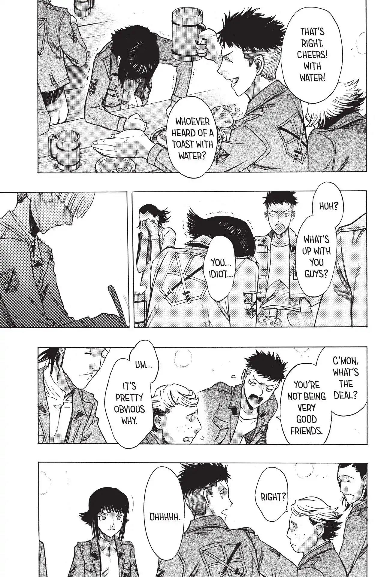 Shingeki no Kyojin - Before the Fall Chapter 53 page 15 - Chapter 53: Setback at the Initiation