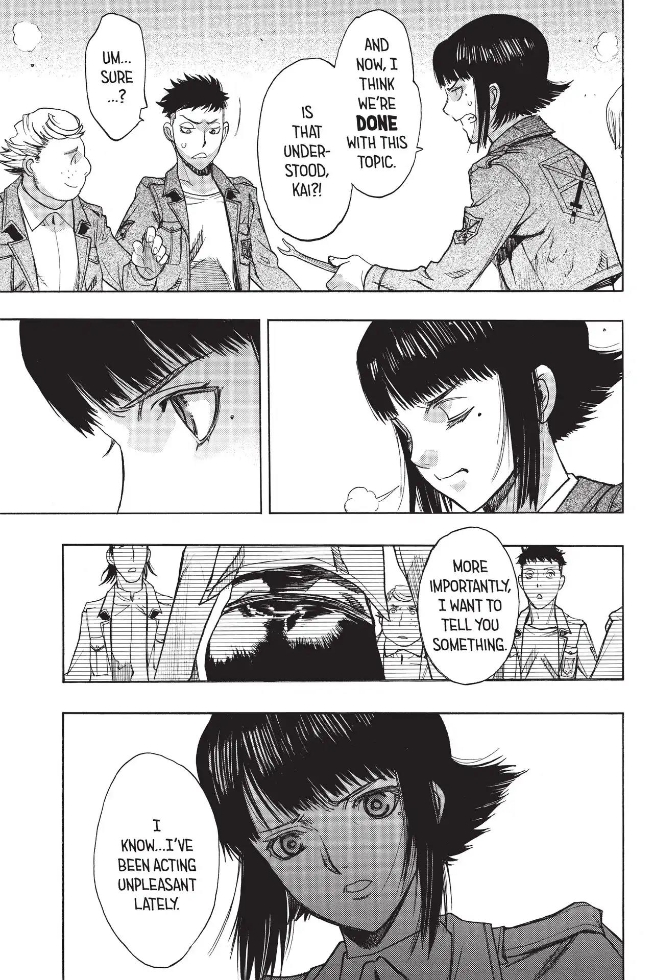 Shingeki no Kyojin - Before the Fall Chapter 53 page 17 - Chapter 53: Setback at the Initiation