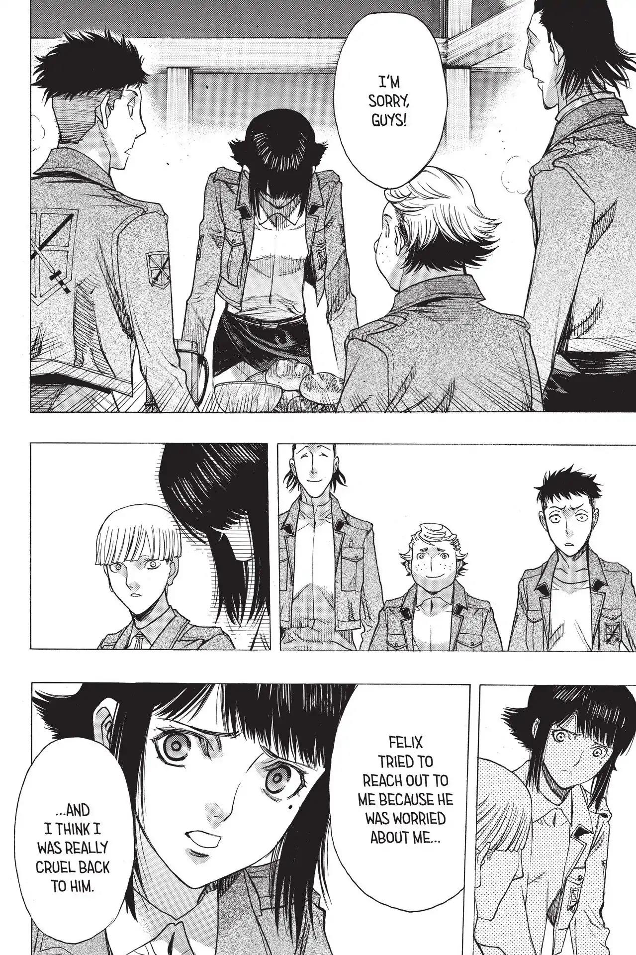 Shingeki no Kyojin - Before the Fall Chapter 53 page 18 - Chapter 53: Setback at the Initiation