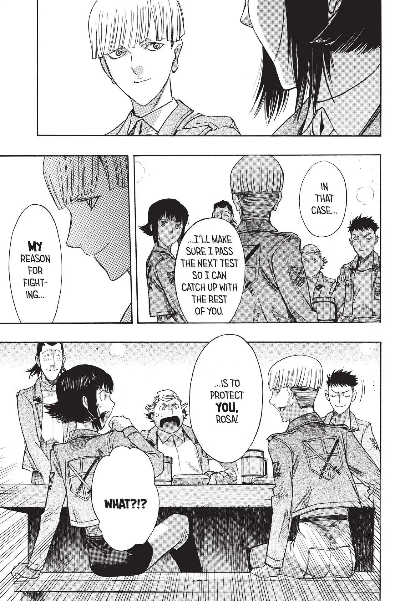 Shingeki no Kyojin - Before the Fall Chapter 53 page 23 - Chapter 53: Setback at the Initiation