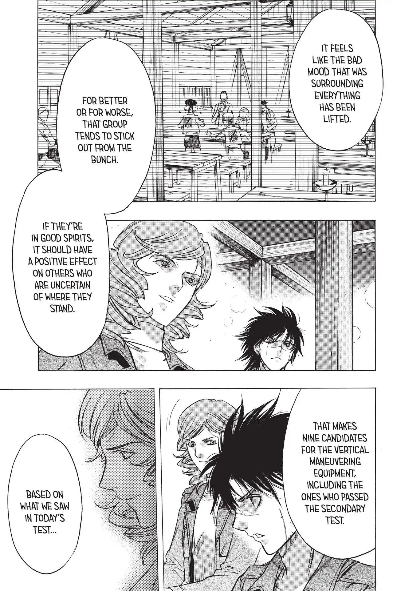 Shingeki no Kyojin - Before the Fall Chapter 53 page 25 - Chapter 53: Setback at the Initiation