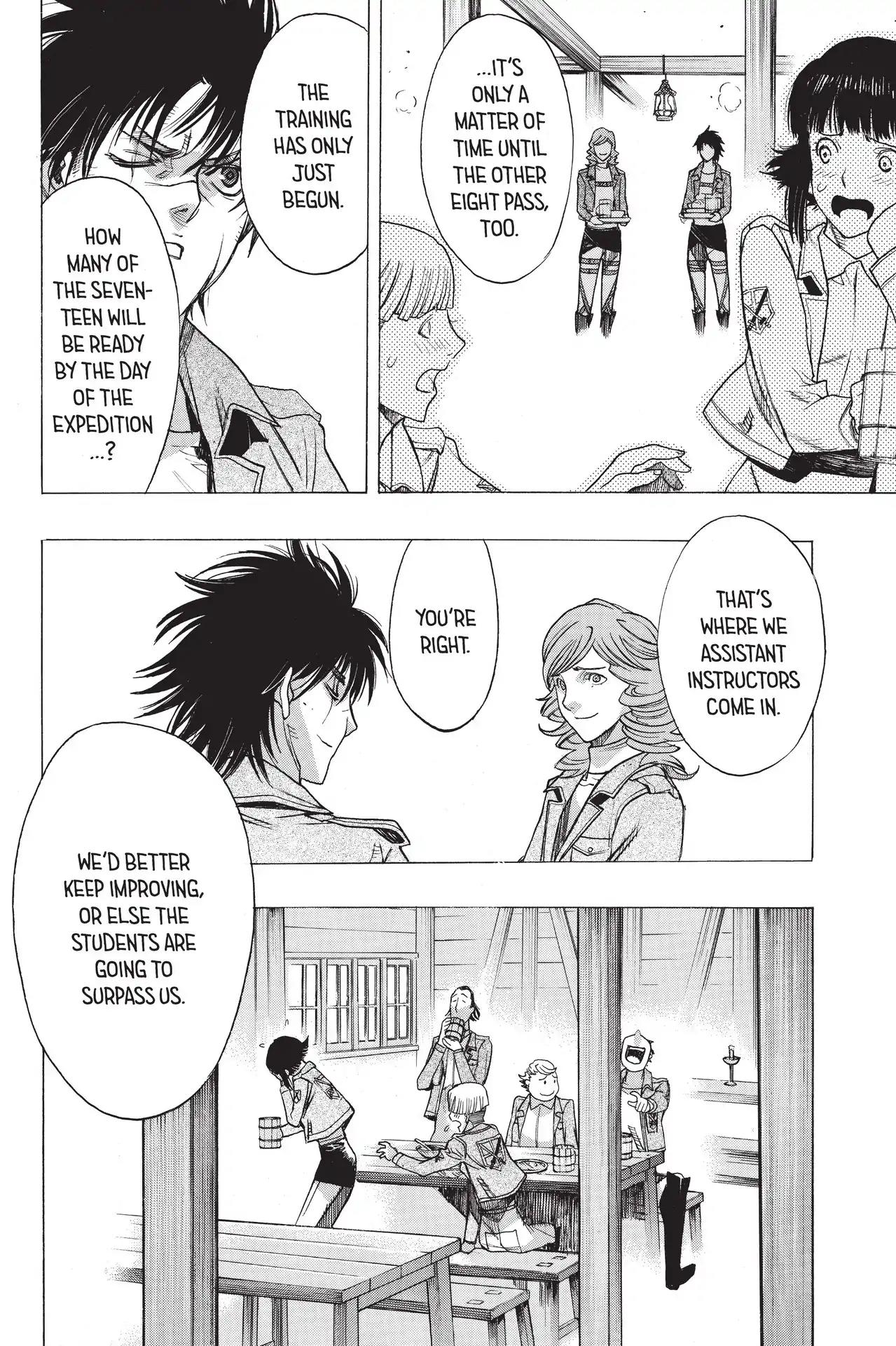 Shingeki no Kyojin - Before the Fall Chapter 53 page 26 - Chapter 53: Setback at the Initiation