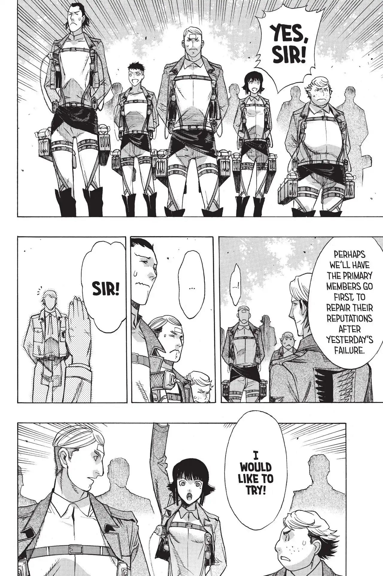 Shingeki no Kyojin - Before the Fall Chapter 53 page 30 - Chapter 53: Setback at the Initiation