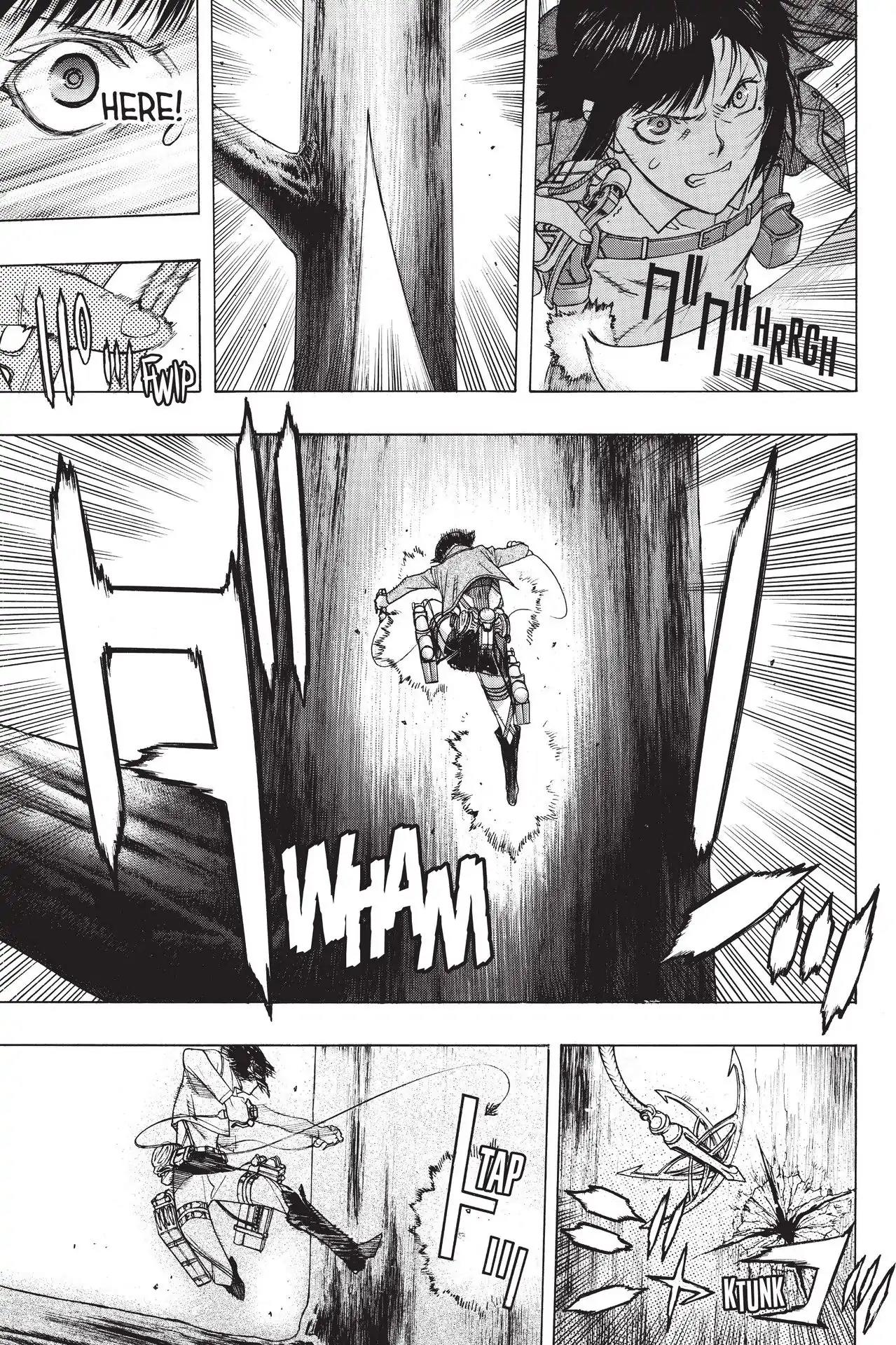 Shingeki no Kyojin - Before the Fall Chapter 53 page 33 - Chapter 53: Setback at the Initiation
