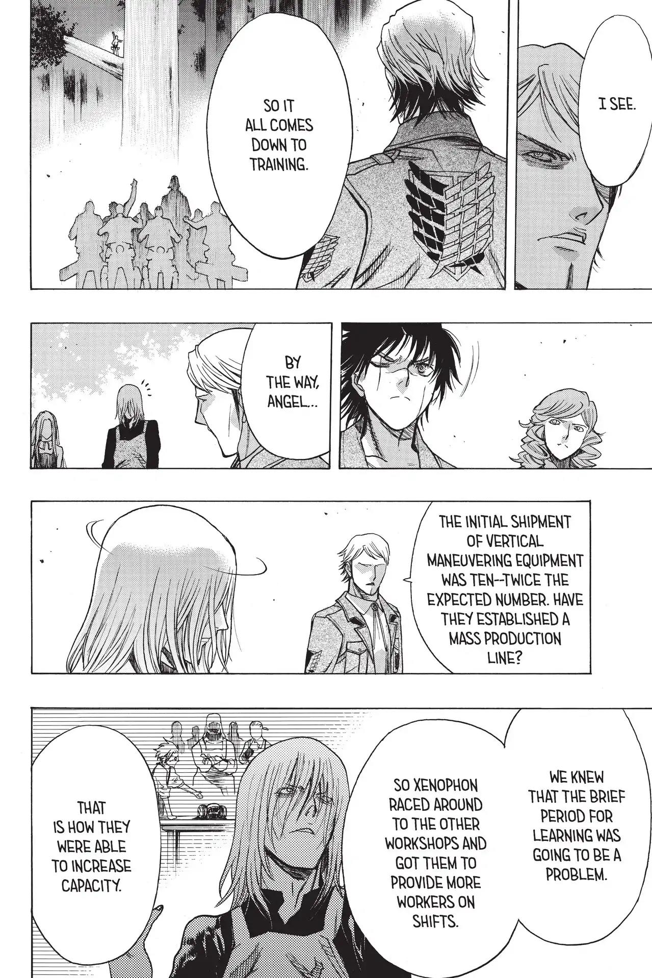 Shingeki no Kyojin - Before the Fall Chapter 53 page 36 - Chapter 53: Setback at the Initiation