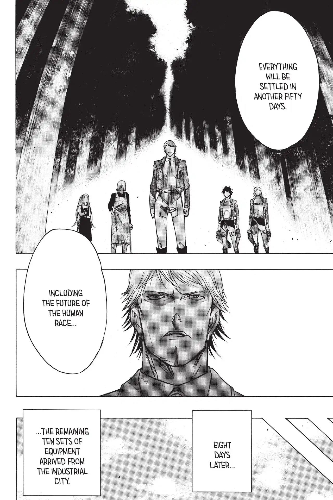 Shingeki no Kyojin - Before the Fall Chapter 53 page 38 - Chapter 53: Setback at the Initiation