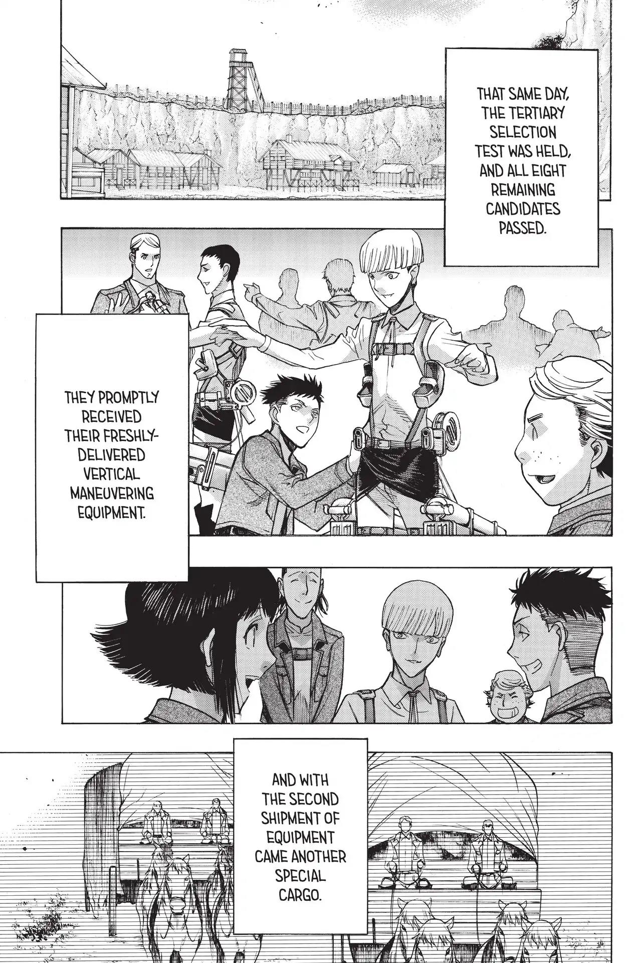 Shingeki no Kyojin - Before the Fall Chapter 53 page 39 - Chapter 53: Setback at the Initiation