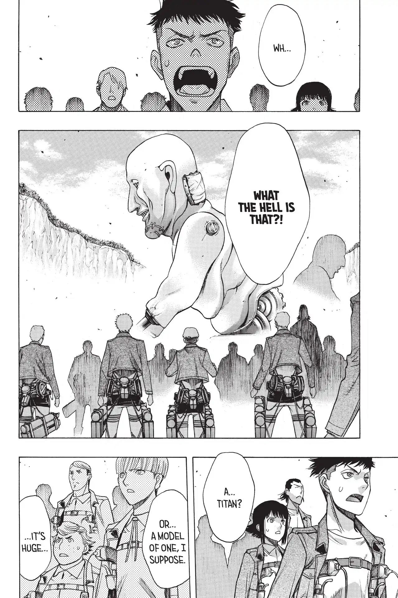 Shingeki no Kyojin - Before the Fall Chapter 53 page 40 - Chapter 53: Setback at the Initiation