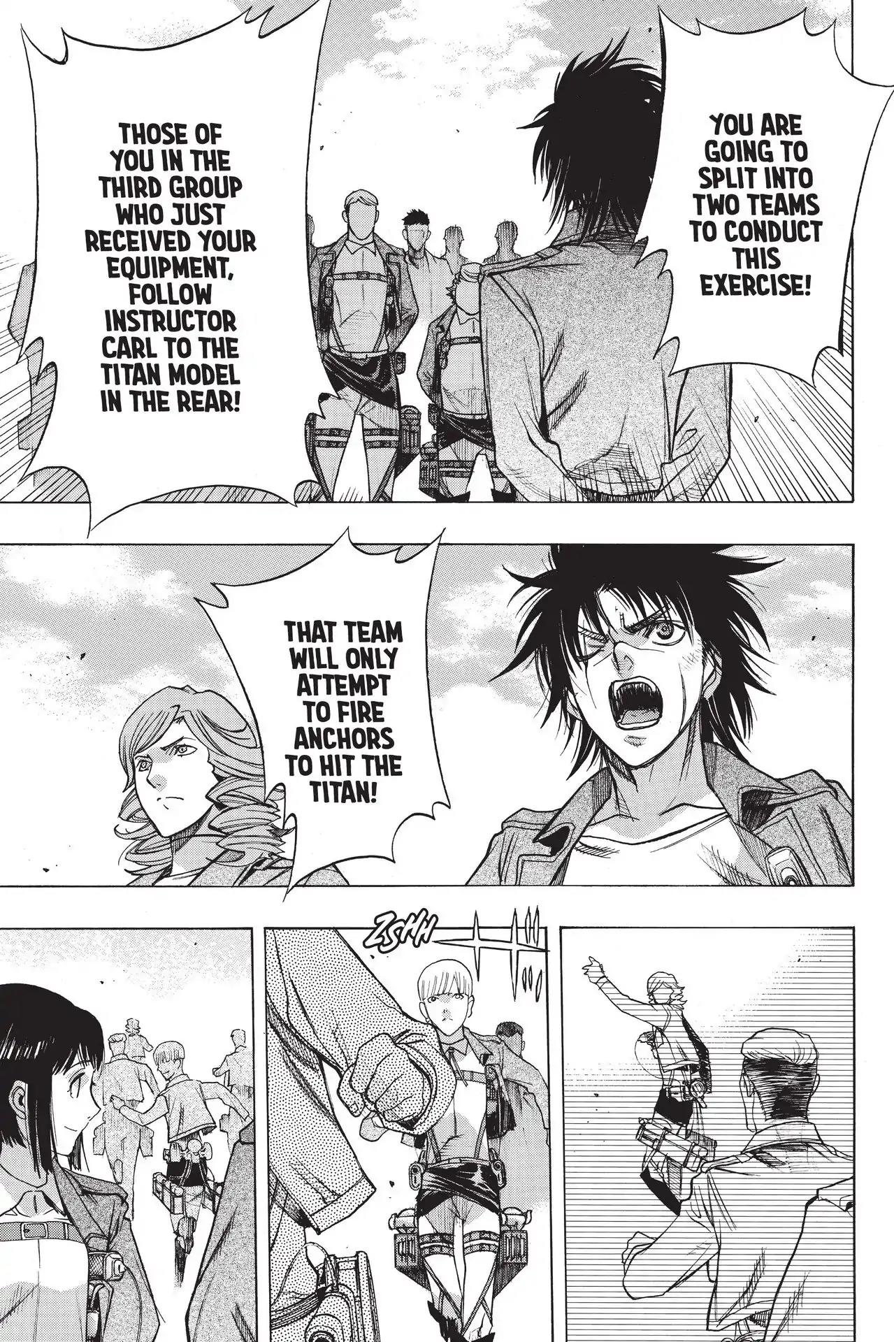 Shingeki no Kyojin - Before the Fall Chapter 53 page 43 - Chapter 53: Setback at the Initiation
