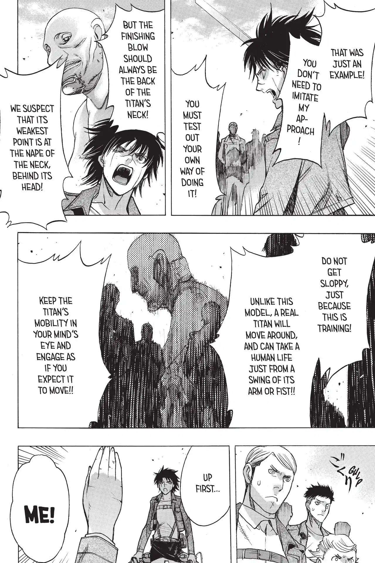 Shingeki no Kyojin - Before the Fall Chapter 53 page 48 - Chapter 53: Setback at the Initiation