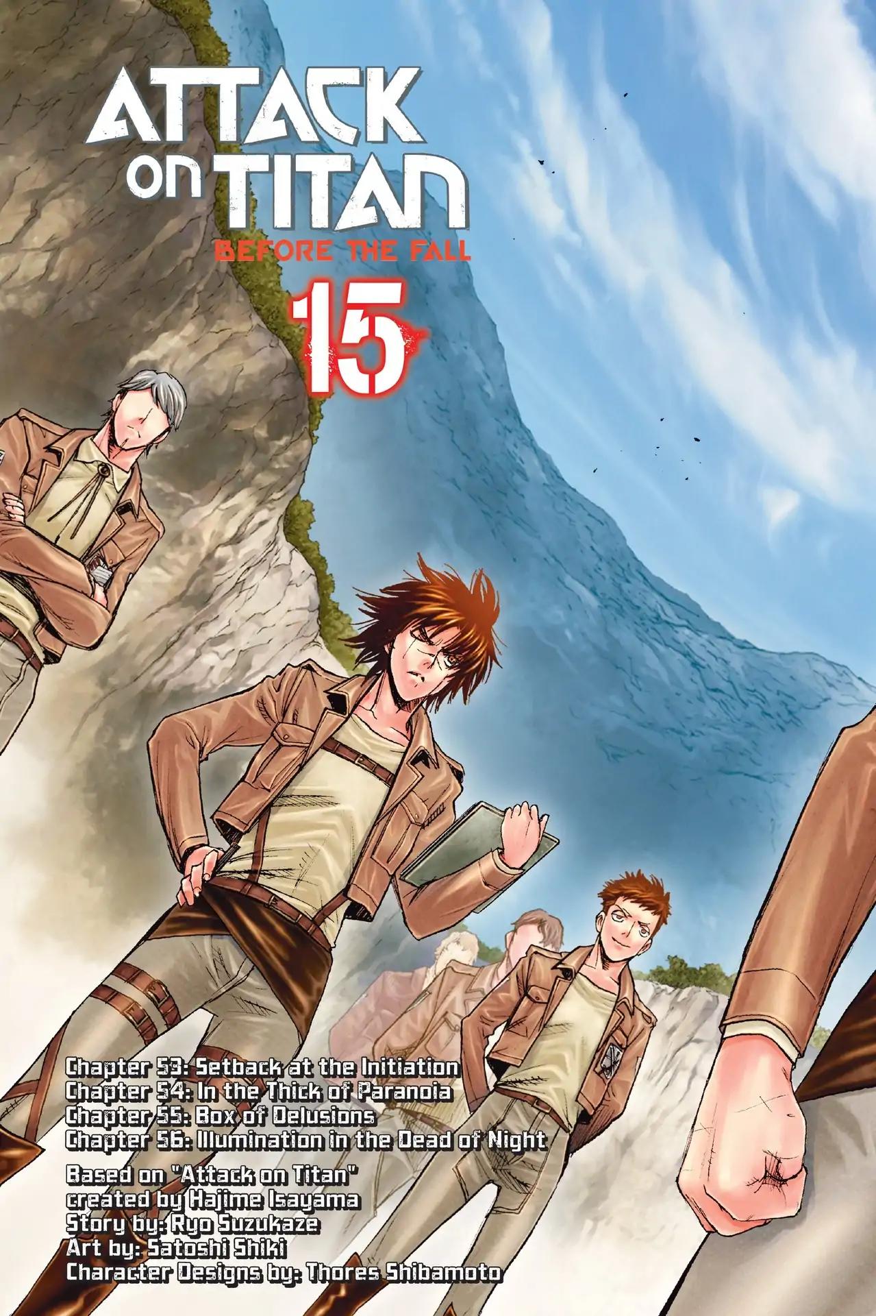 Shingeki no Kyojin - Before the Fall Chapter 53 page 5 - Chapter 53: Setback at the Initiation