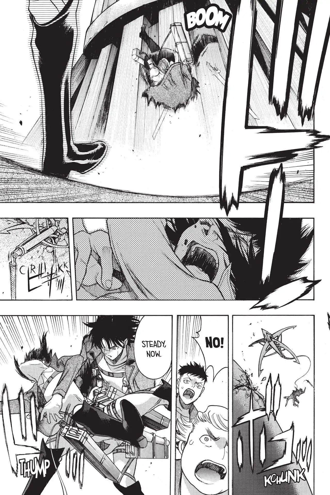 Shingeki no Kyojin - Before the Fall Chapter 53 page 57 - Chapter 53: Setback at the Initiation