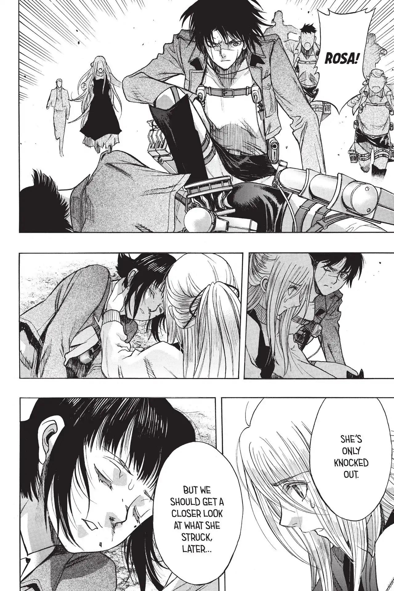 Shingeki no Kyojin - Before the Fall Chapter 53 page 58 - Chapter 53: Setback at the Initiation