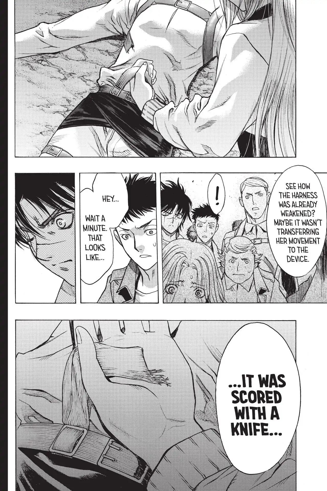 Shingeki no Kyojin - Before the Fall Chapter 53 page 60 - Chapter 53: Setback at the Initiation