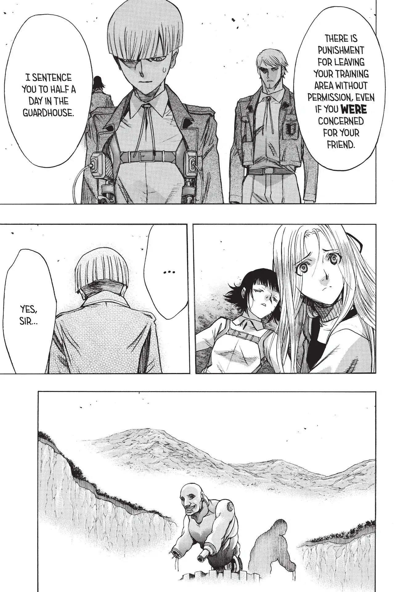 Shingeki no Kyojin - Before the Fall Chapter 54 page 11 - Chapter 54: In the Thick of Paranoia
