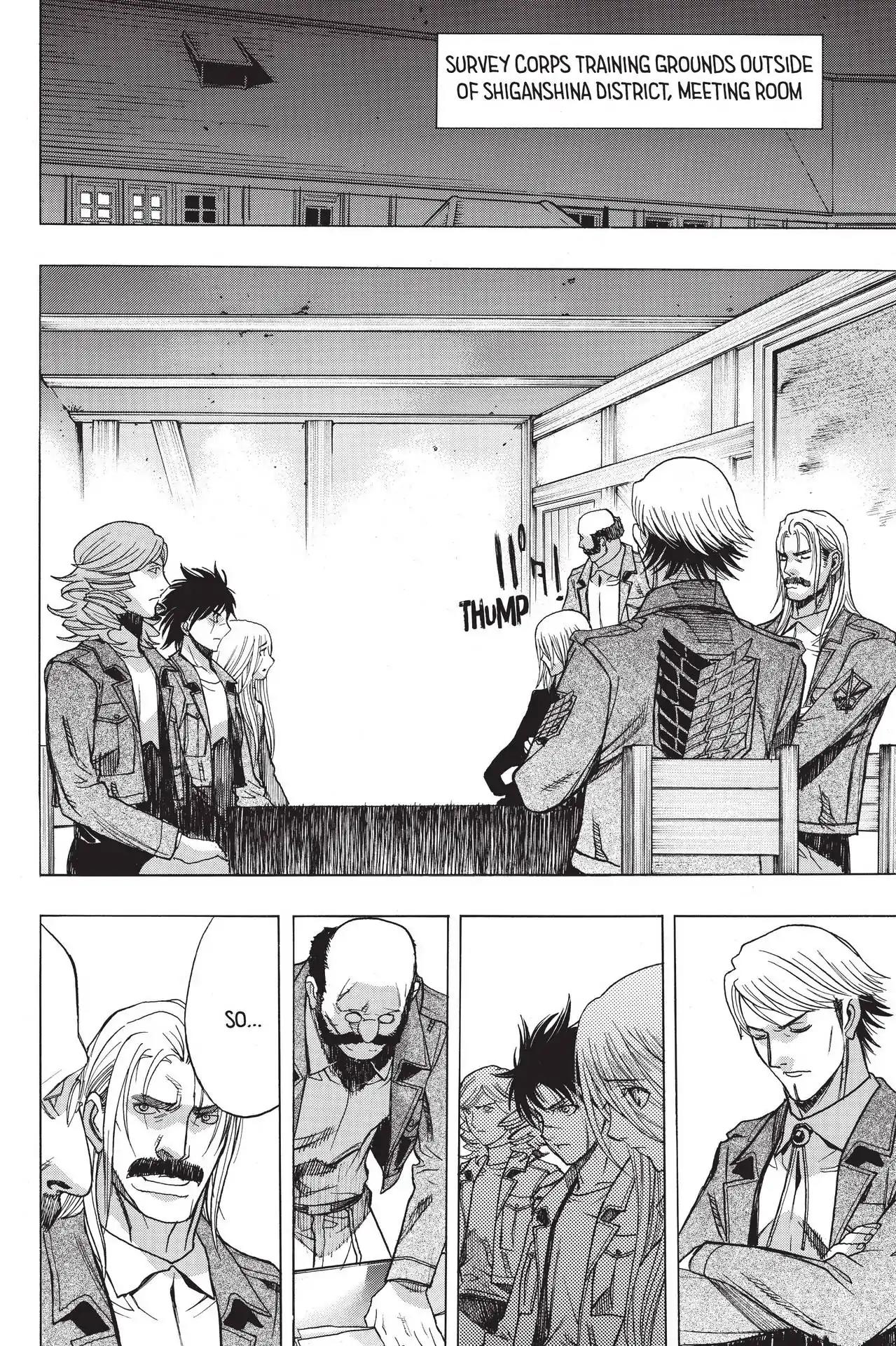 Shingeki no Kyojin - Before the Fall Chapter 54 page 12 - Chapter 54: In the Thick of Paranoia