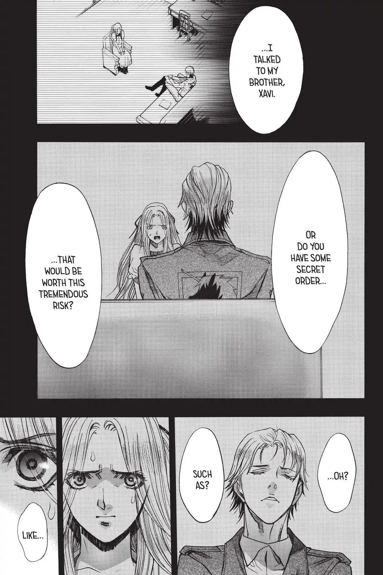 Shingeki no Kyojin - Before the Fall Chapter 54 page 17 - Chapter 54: In the Thick of Paranoia