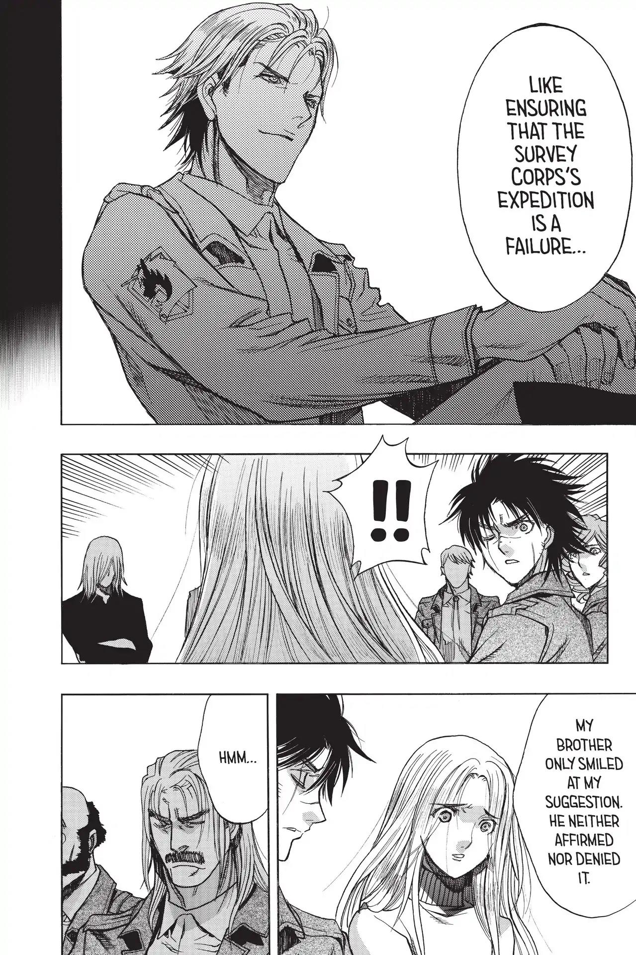 Shingeki no Kyojin - Before the Fall Chapter 54 page 18 - Chapter 54: In the Thick of Paranoia
