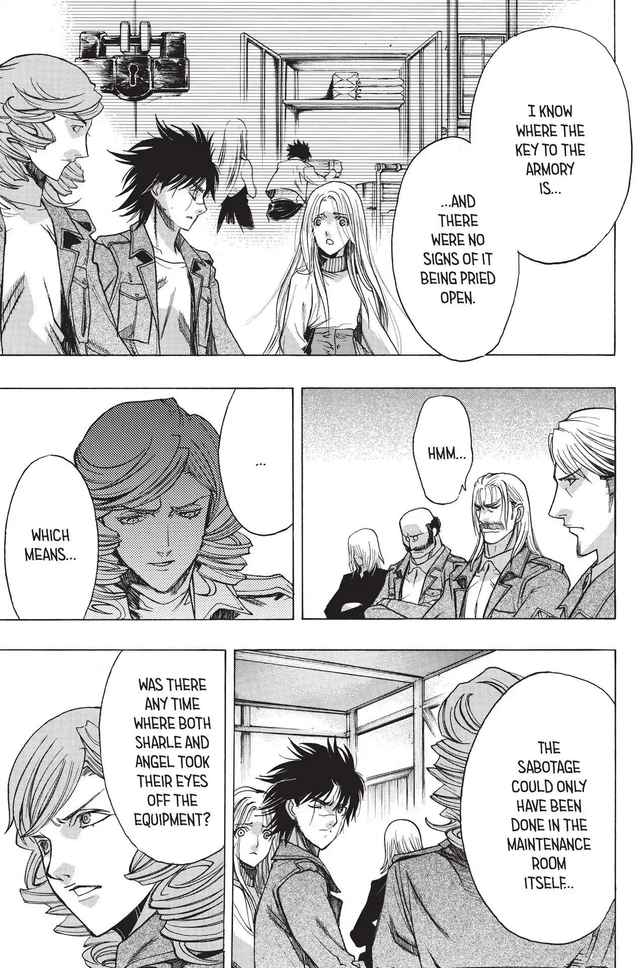 Shingeki no Kyojin - Before the Fall Chapter 54 page 25 - Chapter 54: In the Thick of Paranoia