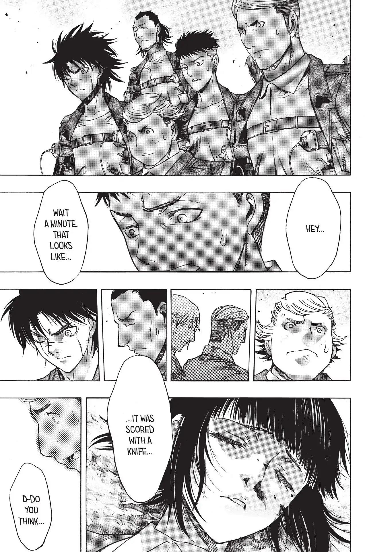 Shingeki no Kyojin - Before the Fall Chapter 54 page 3 - Chapter 54: In the Thick of Paranoia