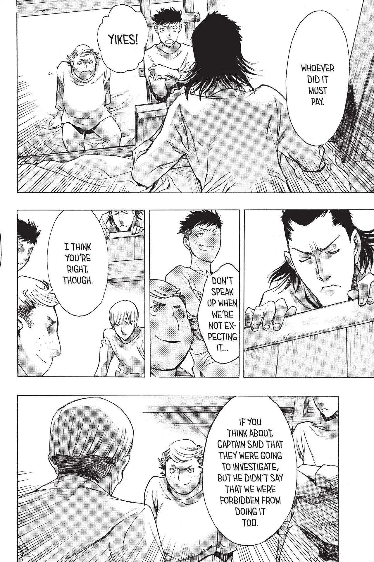 Shingeki no Kyojin - Before the Fall Chapter 54 page 44 - Chapter 54: In the Thick of Paranoia