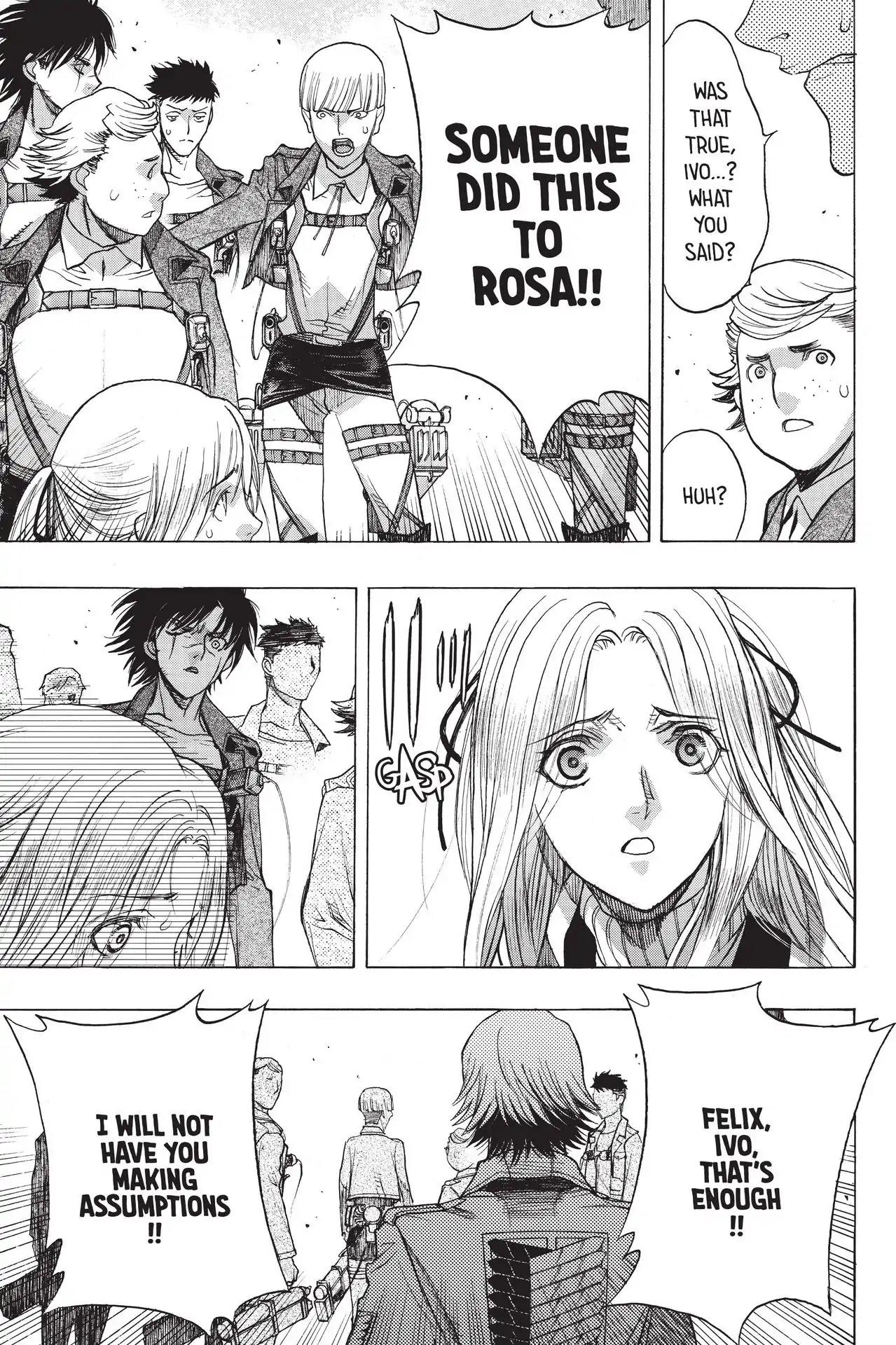Shingeki no Kyojin - Before the Fall Chapter 54 page 7 - Chapter 54: In the Thick of Paranoia