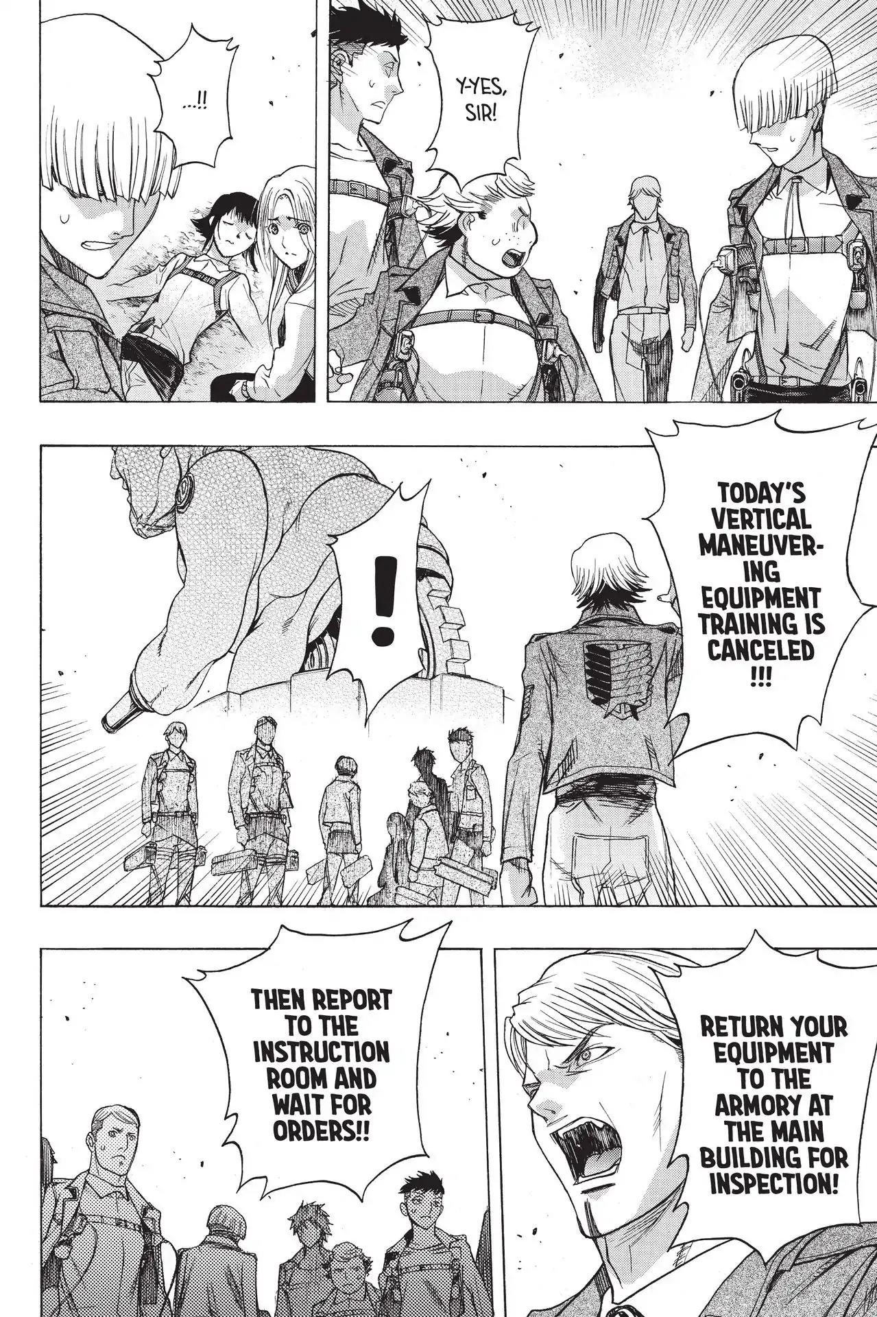 Shingeki no Kyojin - Before the Fall Chapter 54 page 8 - Chapter 54: In the Thick of Paranoia