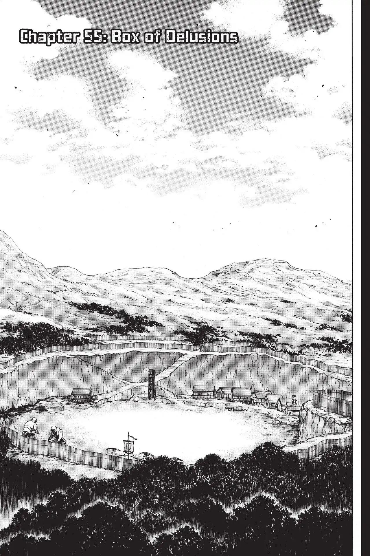 Shingeki no Kyojin - Before the Fall Chapter 55 page 1 - Chapter 55: Box of Delusions
