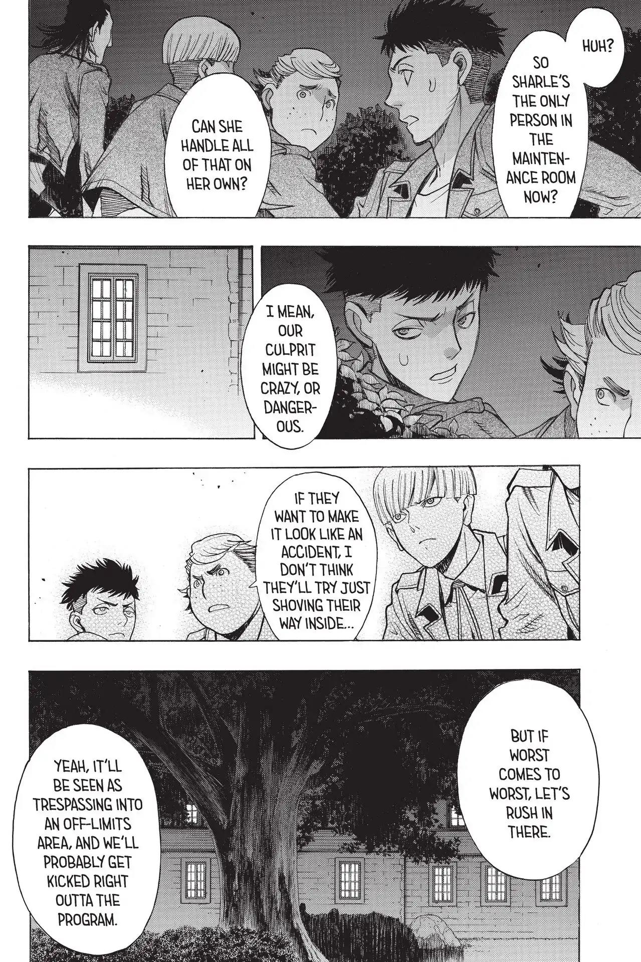 Shingeki no Kyojin - Before the Fall Chapter 55 page 28 - Chapter 55: Box of Delusions