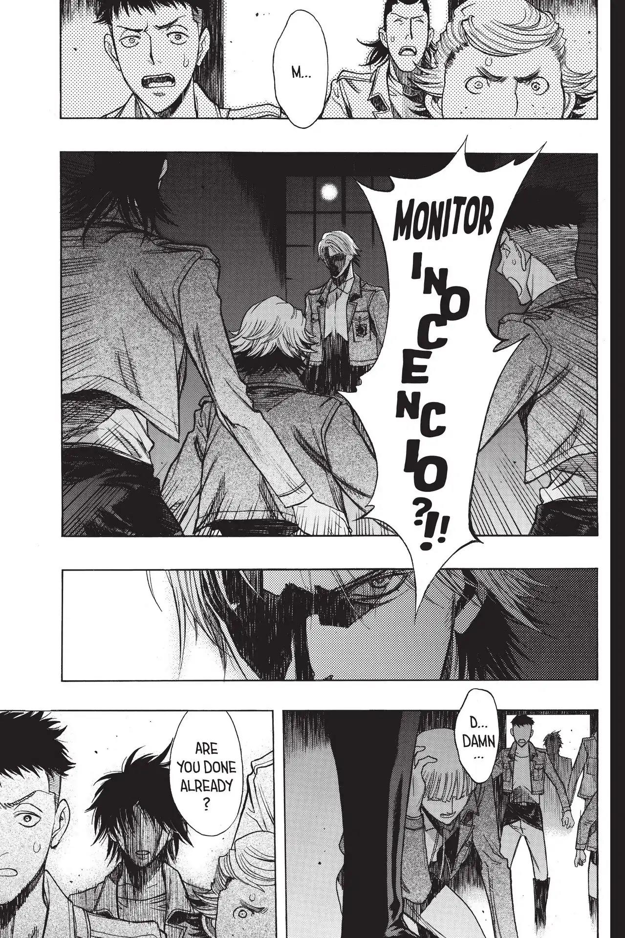 Shingeki no Kyojin - Before the Fall Chapter 56 page 1 - Chapter 56: Illumination in the Dead of Night