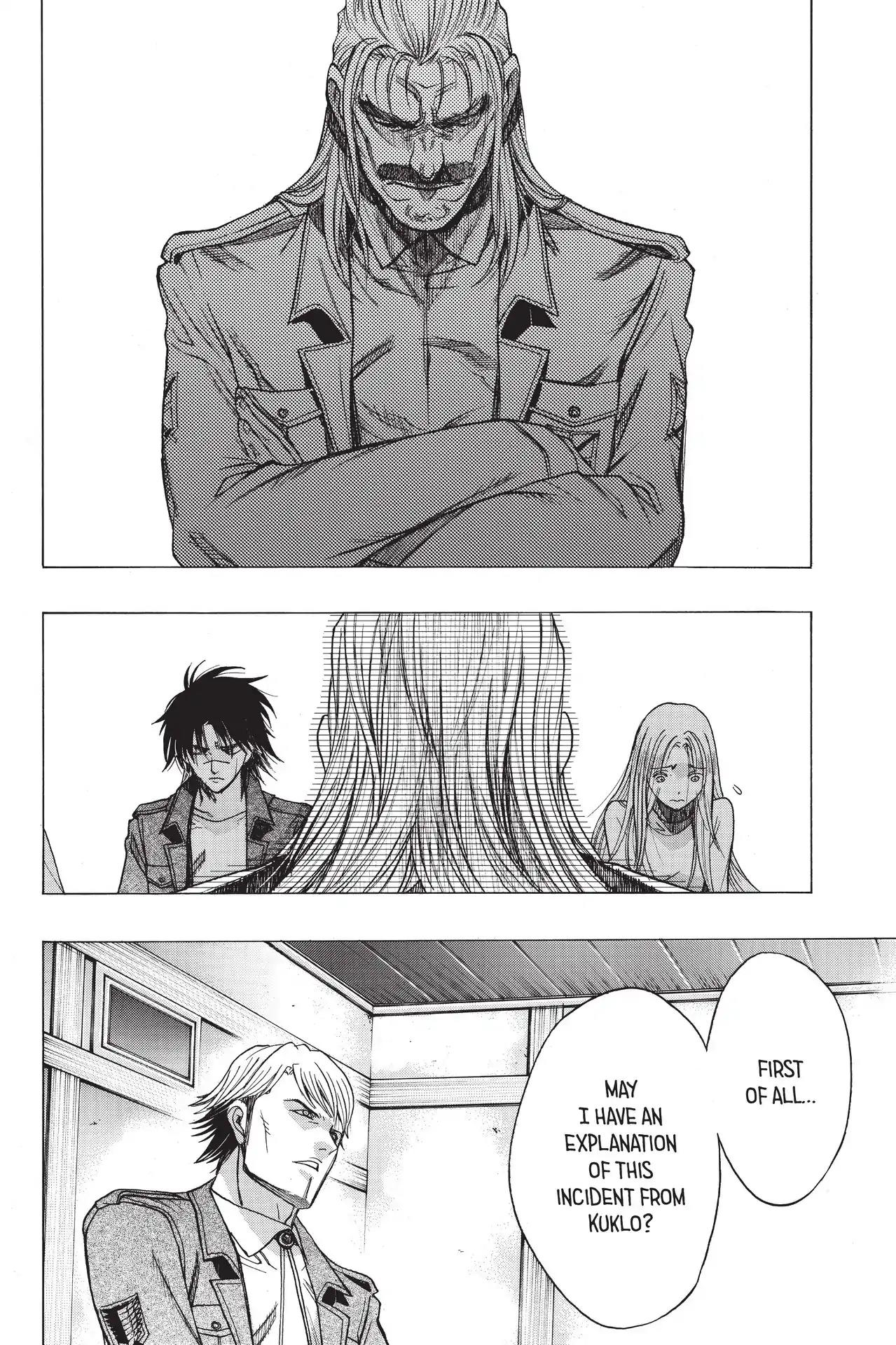 Shingeki no Kyojin - Before the Fall Chapter 56 page 10 - Chapter 56: Illumination in the Dead of Night