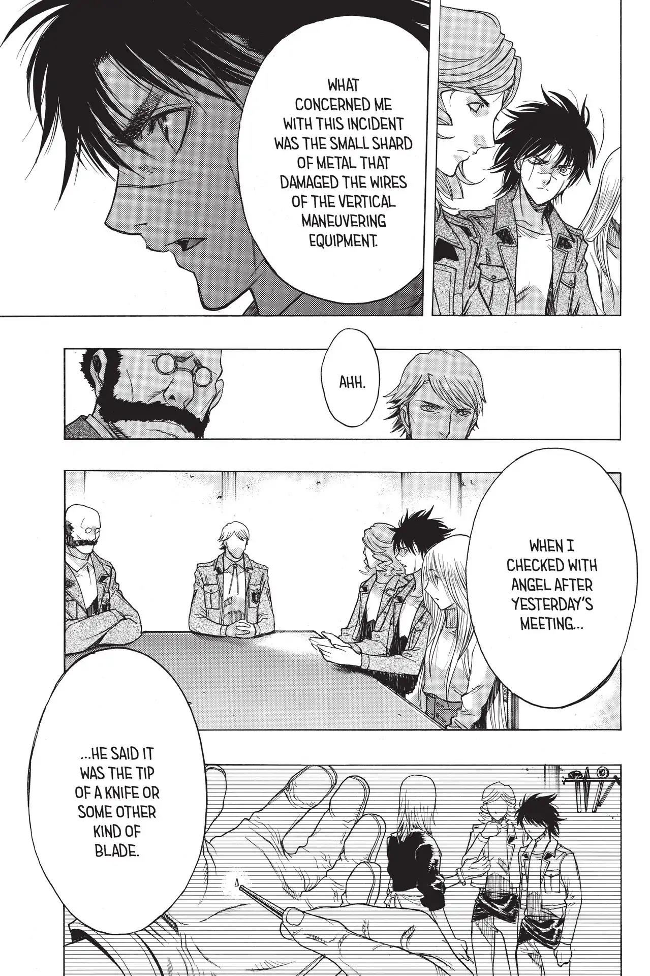 Shingeki no Kyojin - Before the Fall Chapter 56 page 11 - Chapter 56: Illumination in the Dead of Night