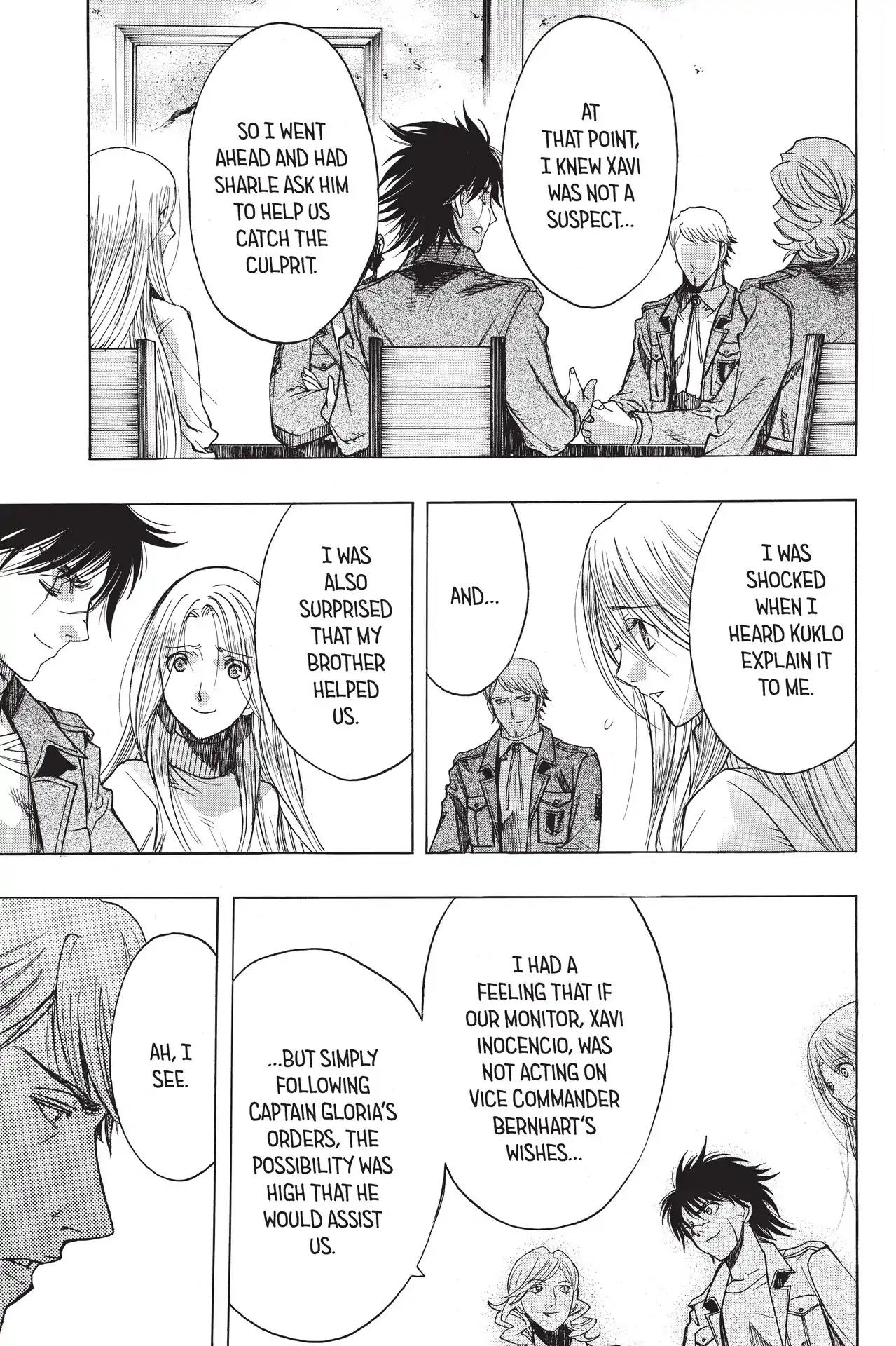 Shingeki no Kyojin - Before the Fall Chapter 56 page 13 - Chapter 56: Illumination in the Dead of Night