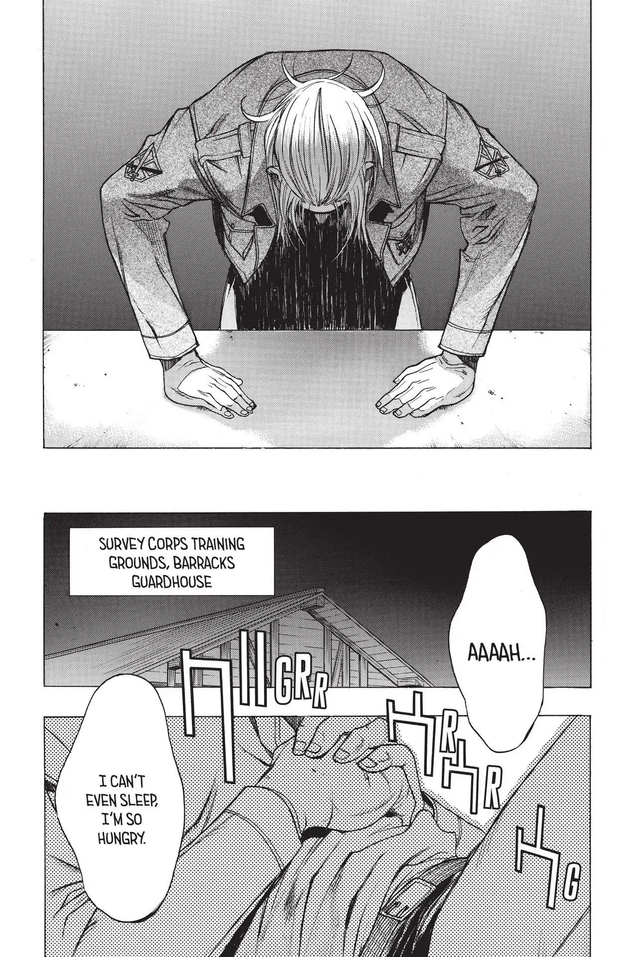 Shingeki no Kyojin - Before the Fall Chapter 56 page 25 - Chapter 56: Illumination in the Dead of Night