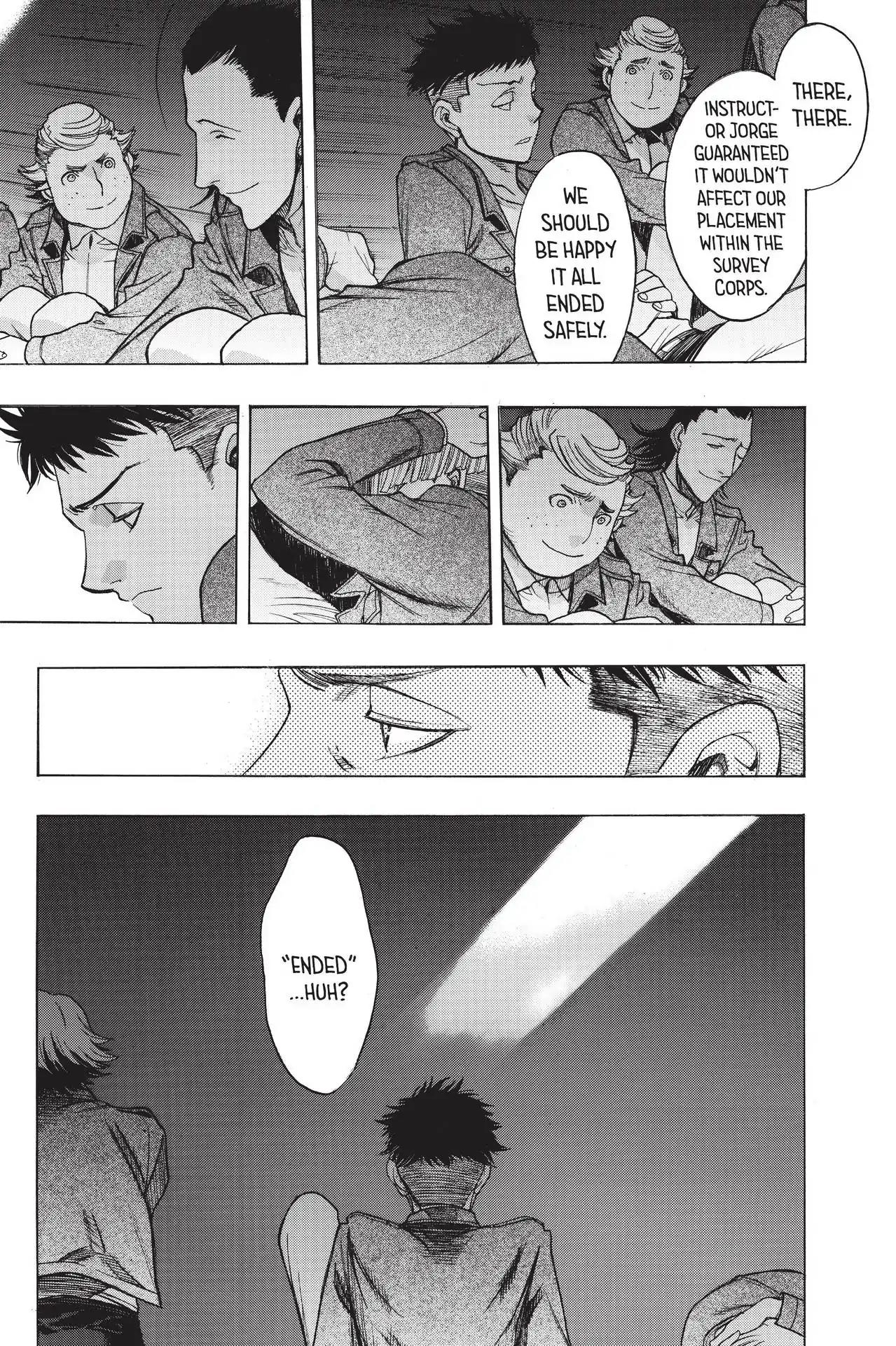 Shingeki no Kyojin - Before the Fall Chapter 56 page 27 - Chapter 56: Illumination in the Dead of Night