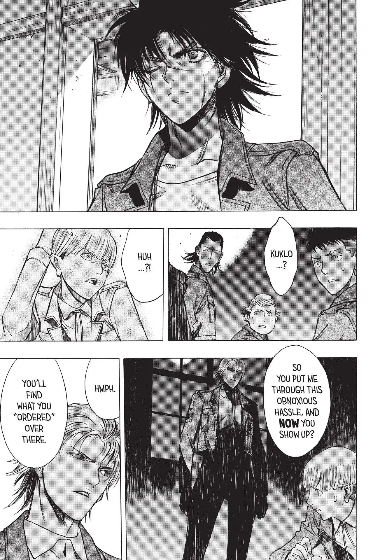 Shingeki no Kyojin - Before the Fall Chapter 56 page 3 - Chapter 56: Illumination in the Dead of Night