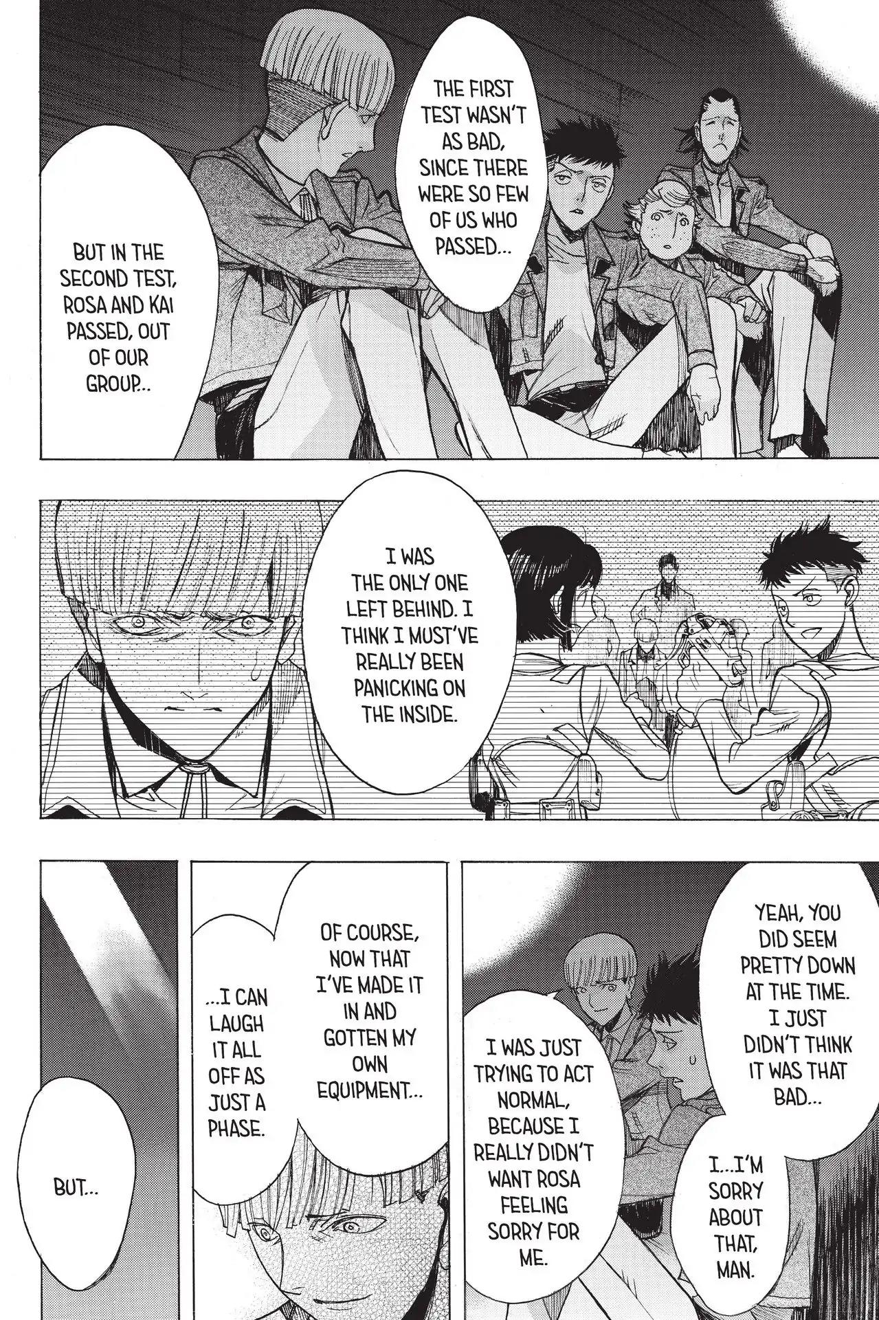 Shingeki no Kyojin - Before the Fall Chapter 56 page 30 - Chapter 56: Illumination in the Dead of Night