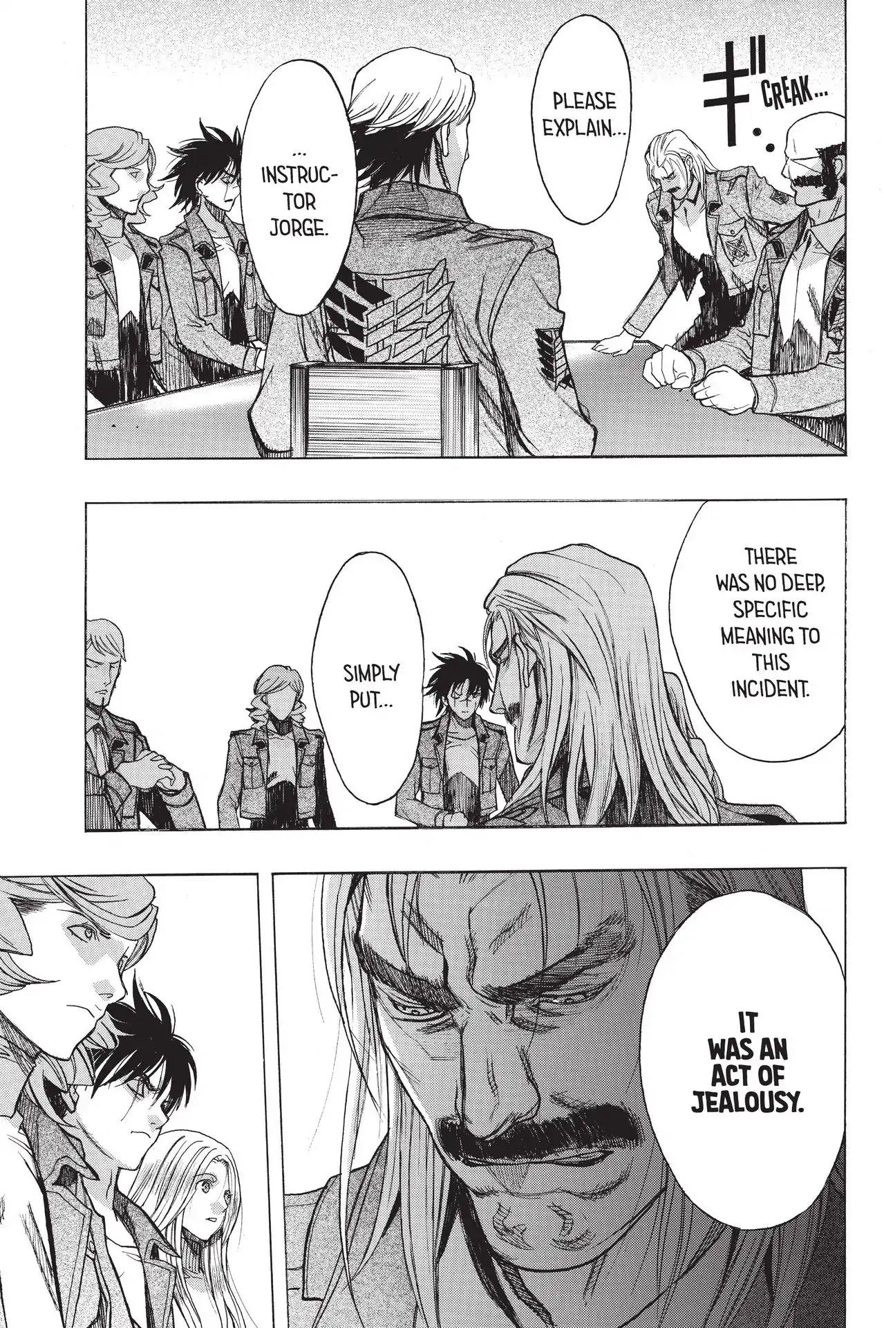 Shingeki no Kyojin - Before the Fall Chapter 56 page 33 - Chapter 56: Illumination in the Dead of Night