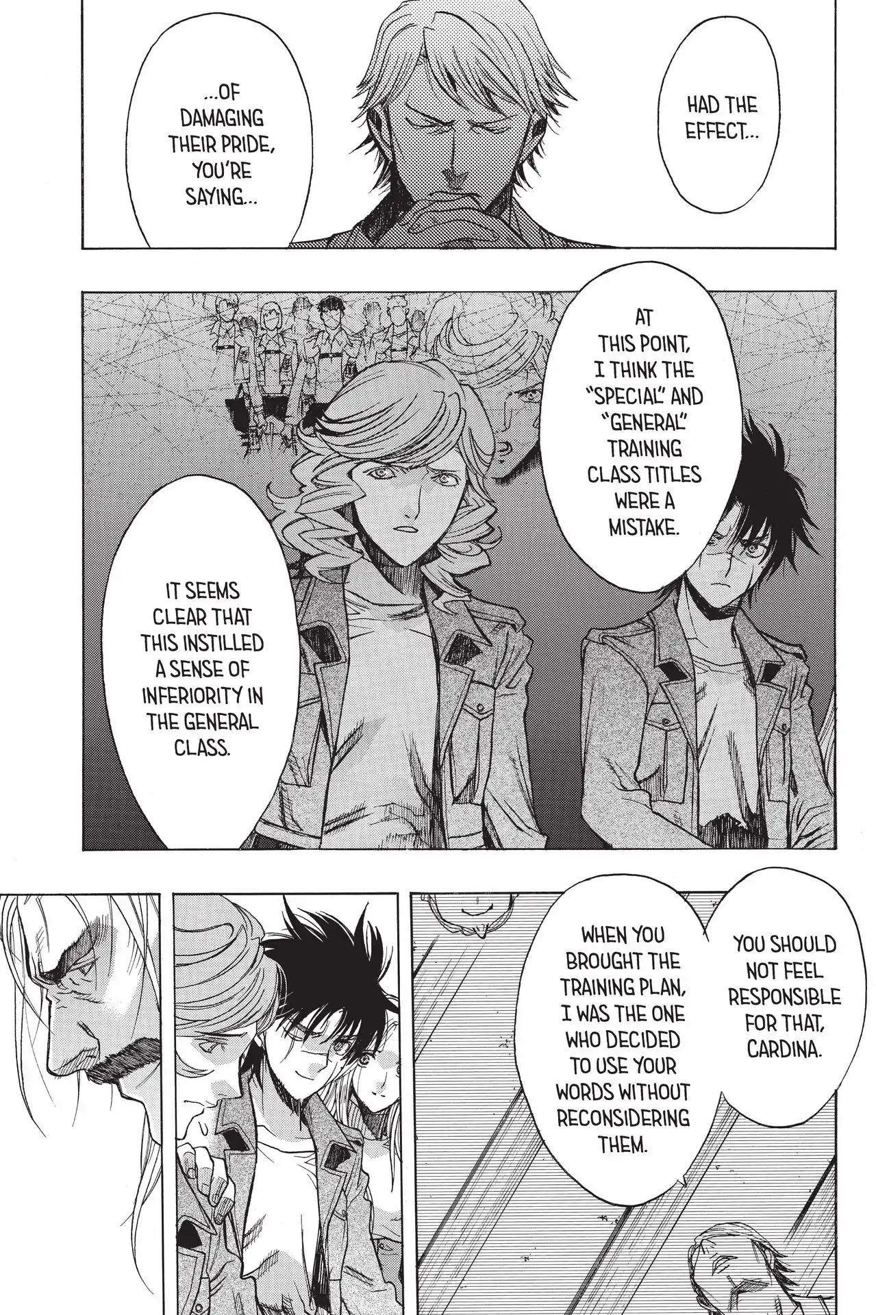 Shingeki no Kyojin - Before the Fall Chapter 56 page 37 - Chapter 56: Illumination in the Dead of Night