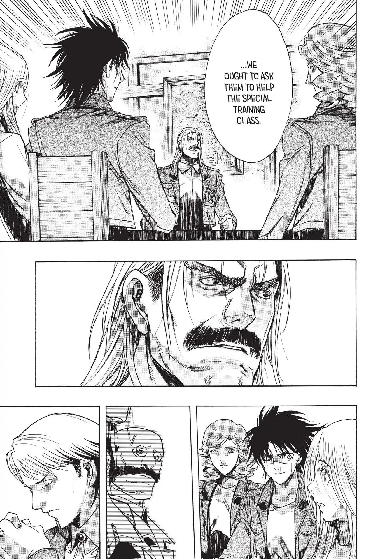 Shingeki no Kyojin - Before the Fall Chapter 56 page 41 - Chapter 56: Illumination in the Dead of Night