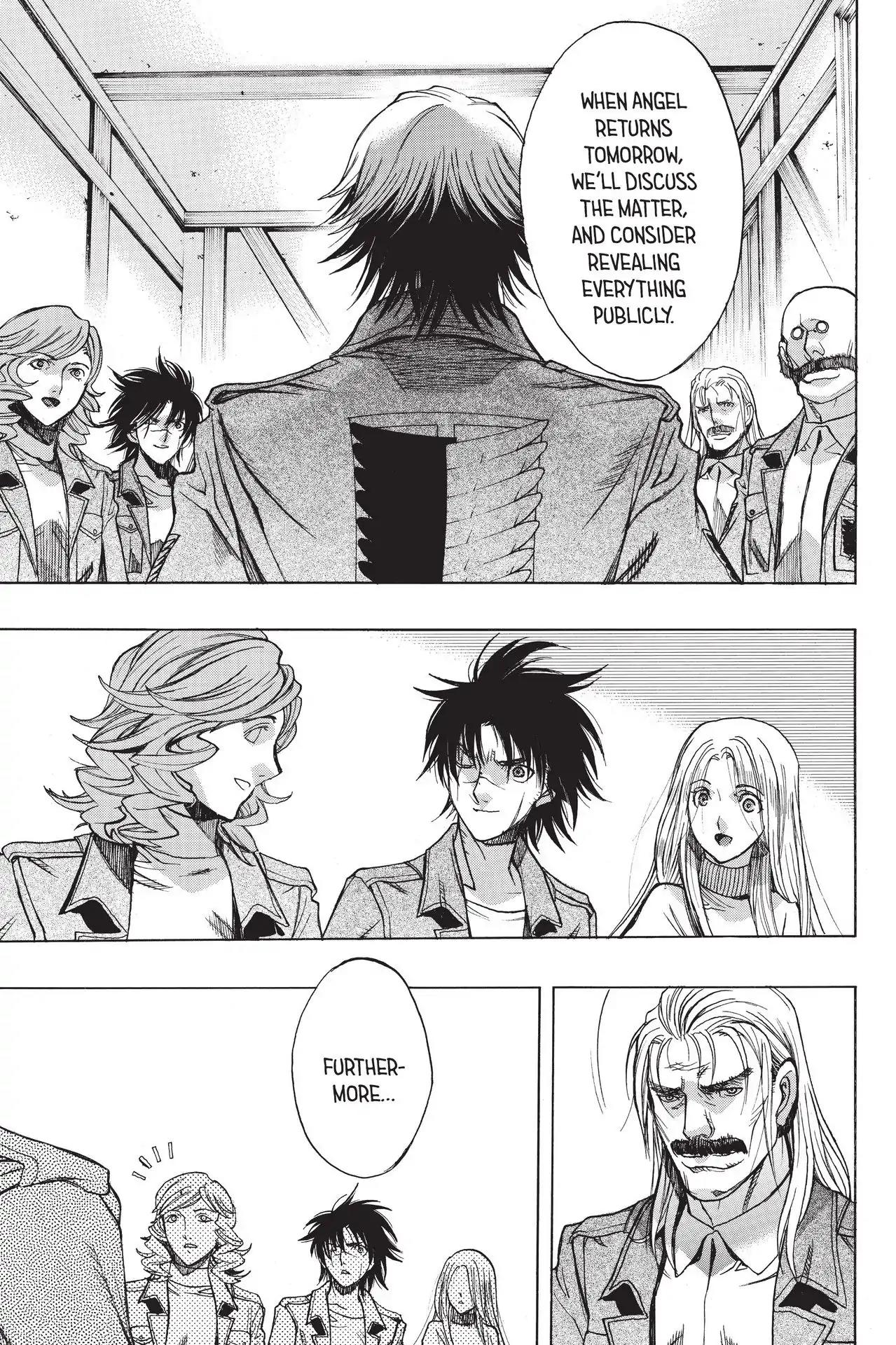 Shingeki no Kyojin - Before the Fall Chapter 56 page 43 - Chapter 56: Illumination in the Dead of Night