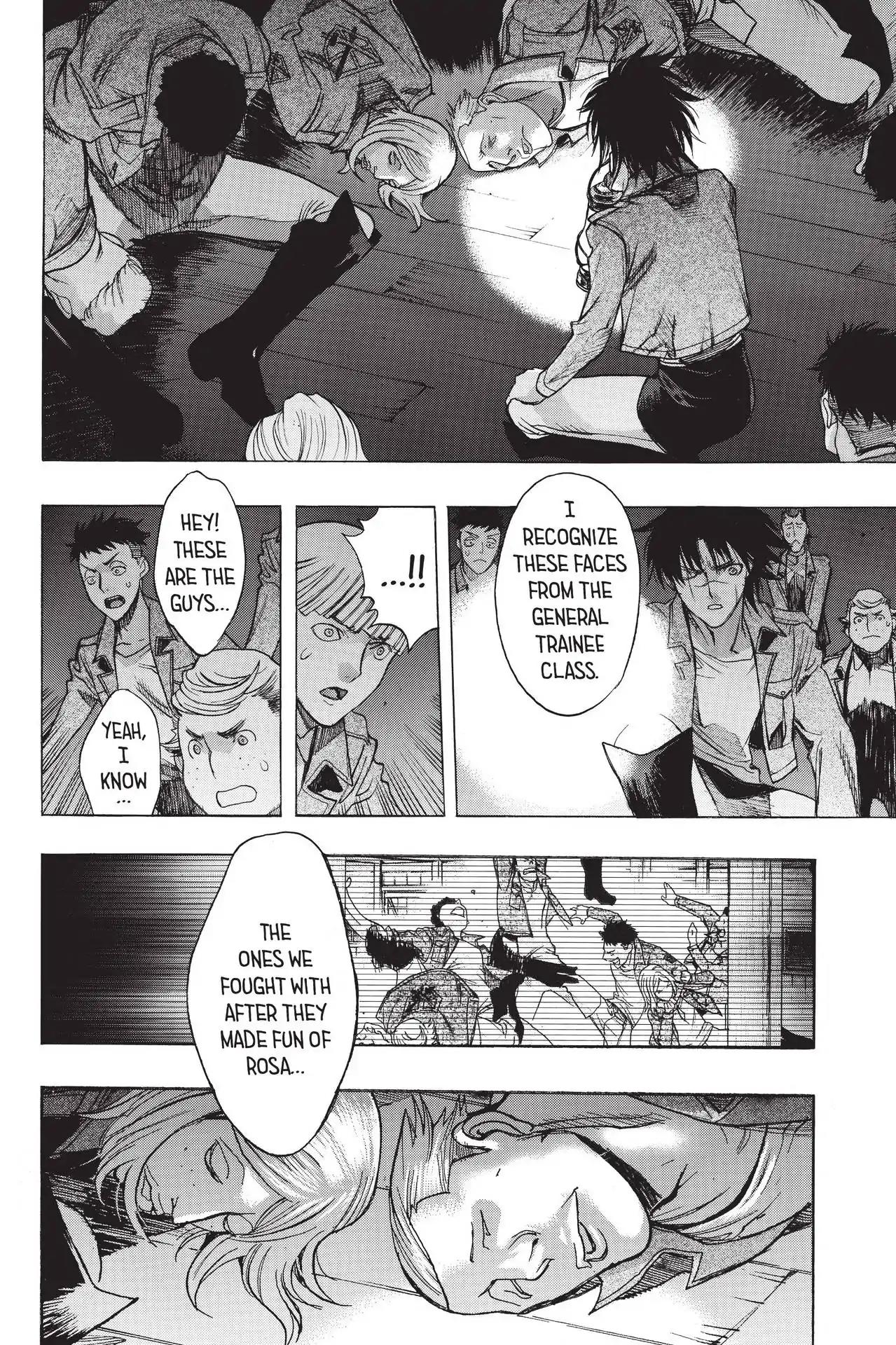 Shingeki no Kyojin - Before the Fall Chapter 56 page 8 - Chapter 56: Illumination in the Dead of Night