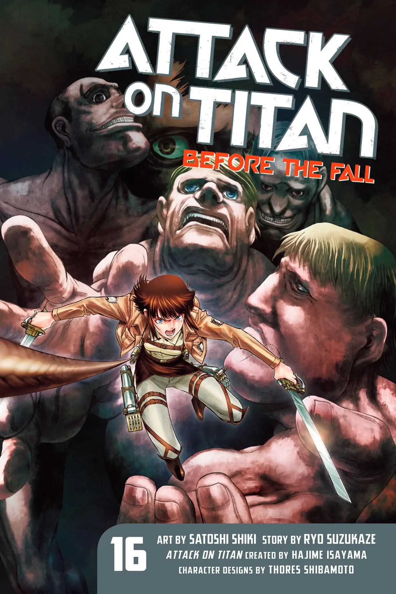 Shingeki no Kyojin - Before the Fall Chapter 57 page 1 - Chapter 57: Before the Expedition