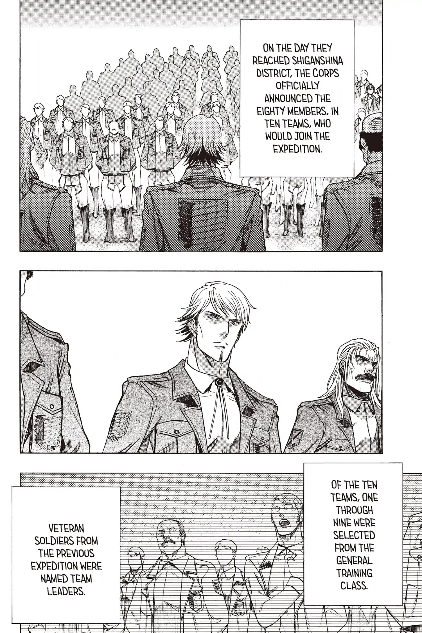 Shingeki no Kyojin - Before the Fall Chapter 57 page 13 - Chapter 57: Before the Expedition