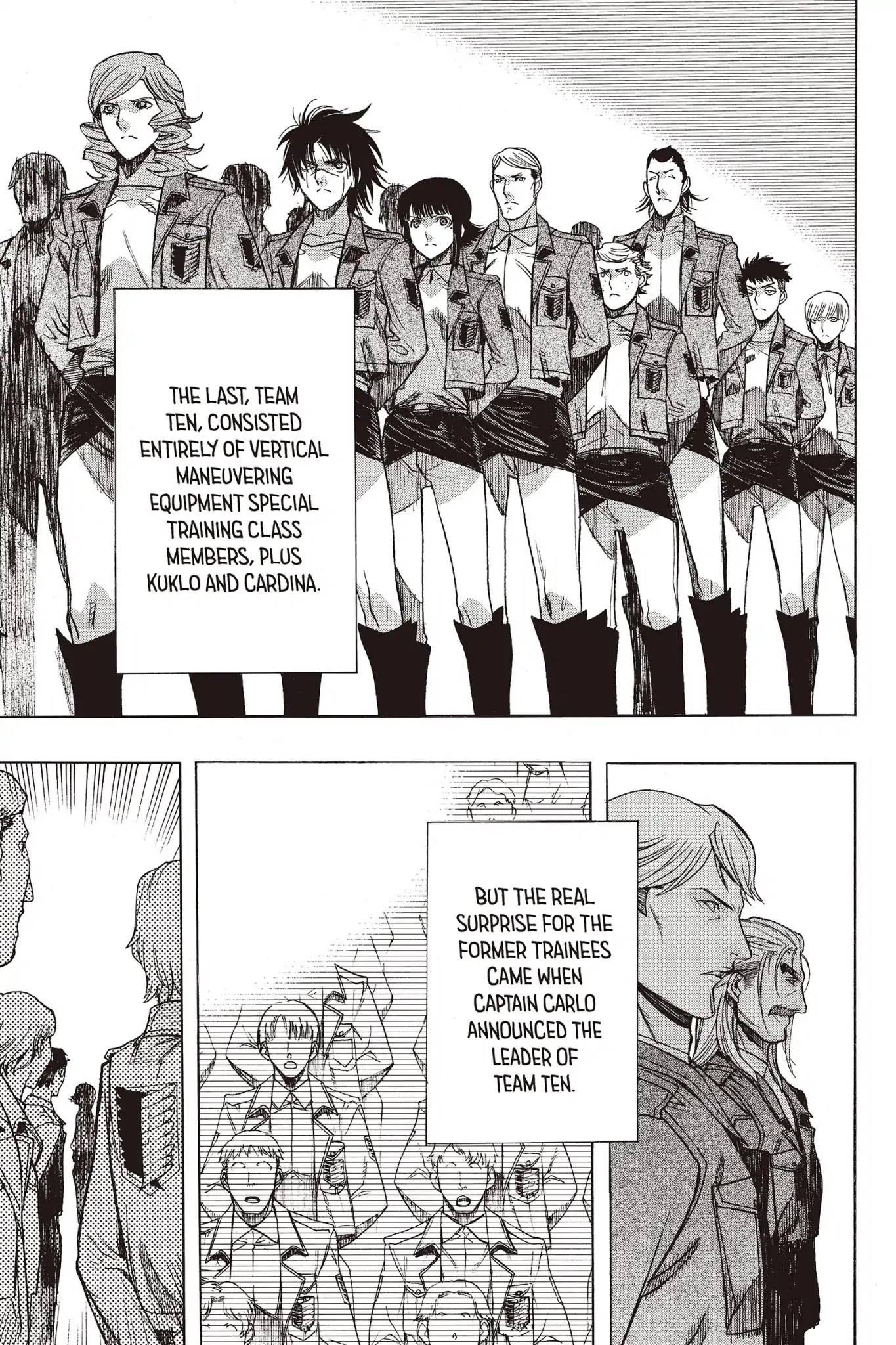 Shingeki no Kyojin - Before the Fall Chapter 57 page 14 - Chapter 57: Before the Expedition