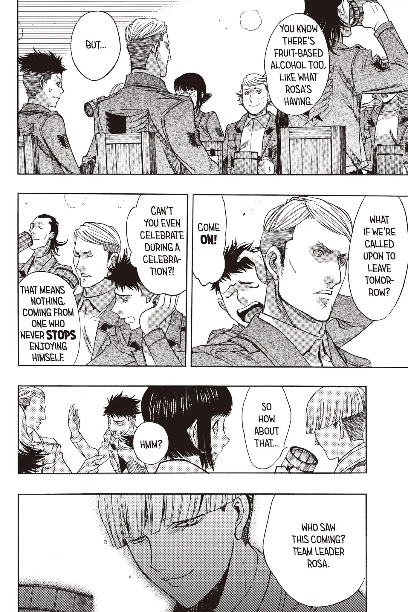 Shingeki no Kyojin - Before the Fall Chapter 57 page 19 - Chapter 57: Before the Expedition