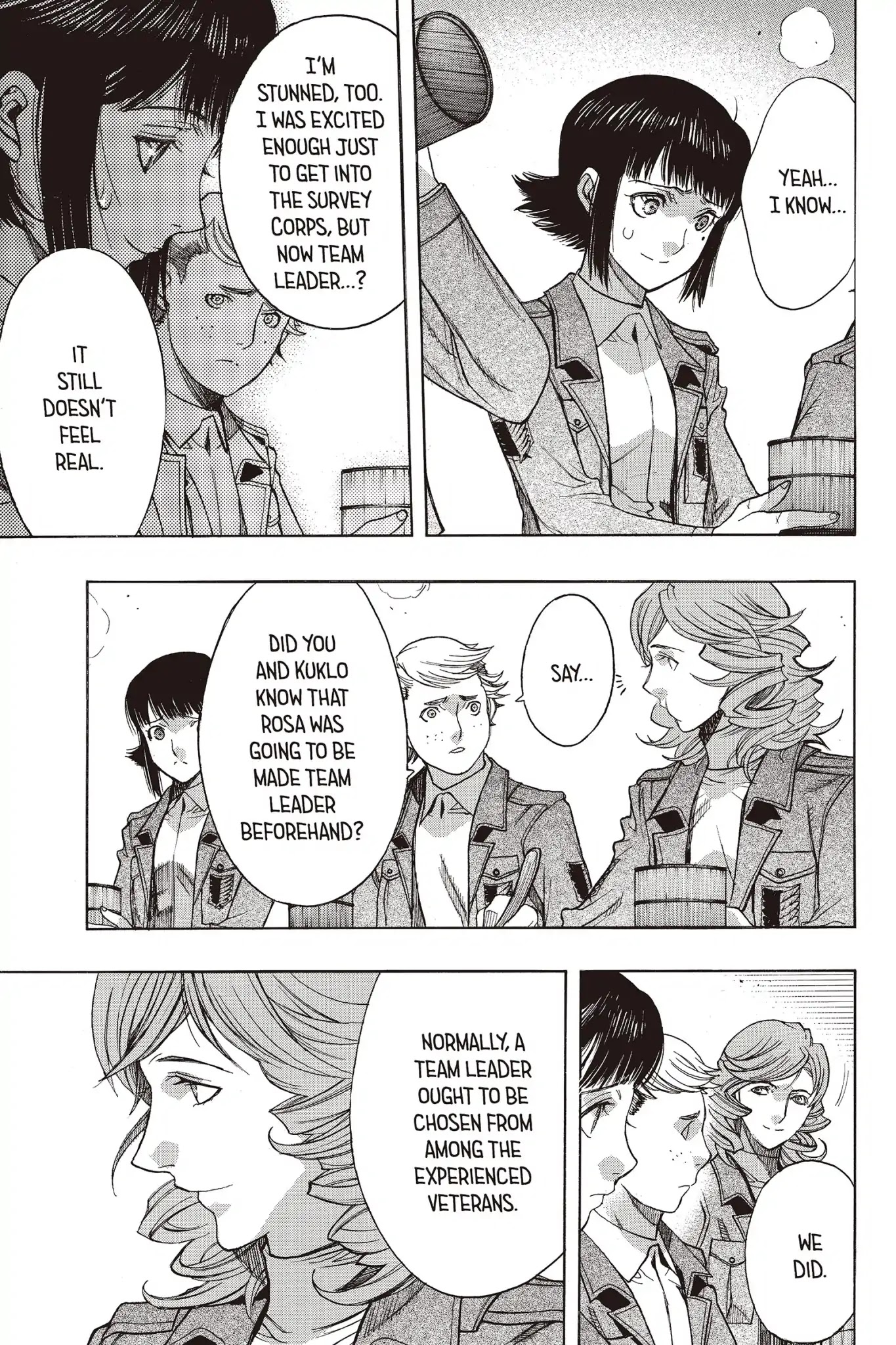 Shingeki no Kyojin - Before the Fall Chapter 57 page 20 - Chapter 57: Before the Expedition