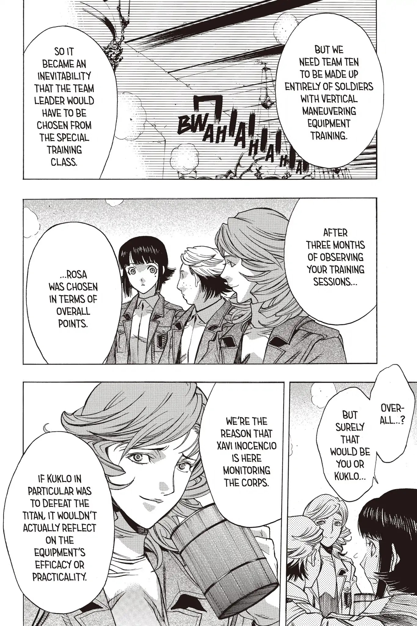 Shingeki no Kyojin - Before the Fall Chapter 57 page 21 - Chapter 57: Before the Expedition