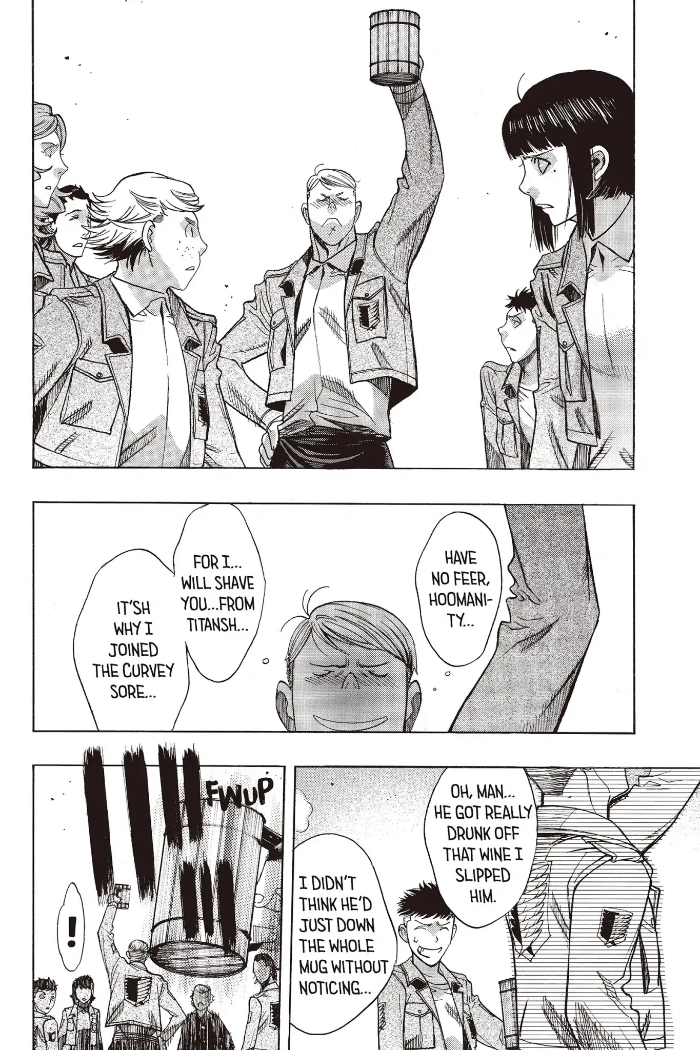 Shingeki no Kyojin - Before the Fall Chapter 57 page 25 - Chapter 57: Before the Expedition