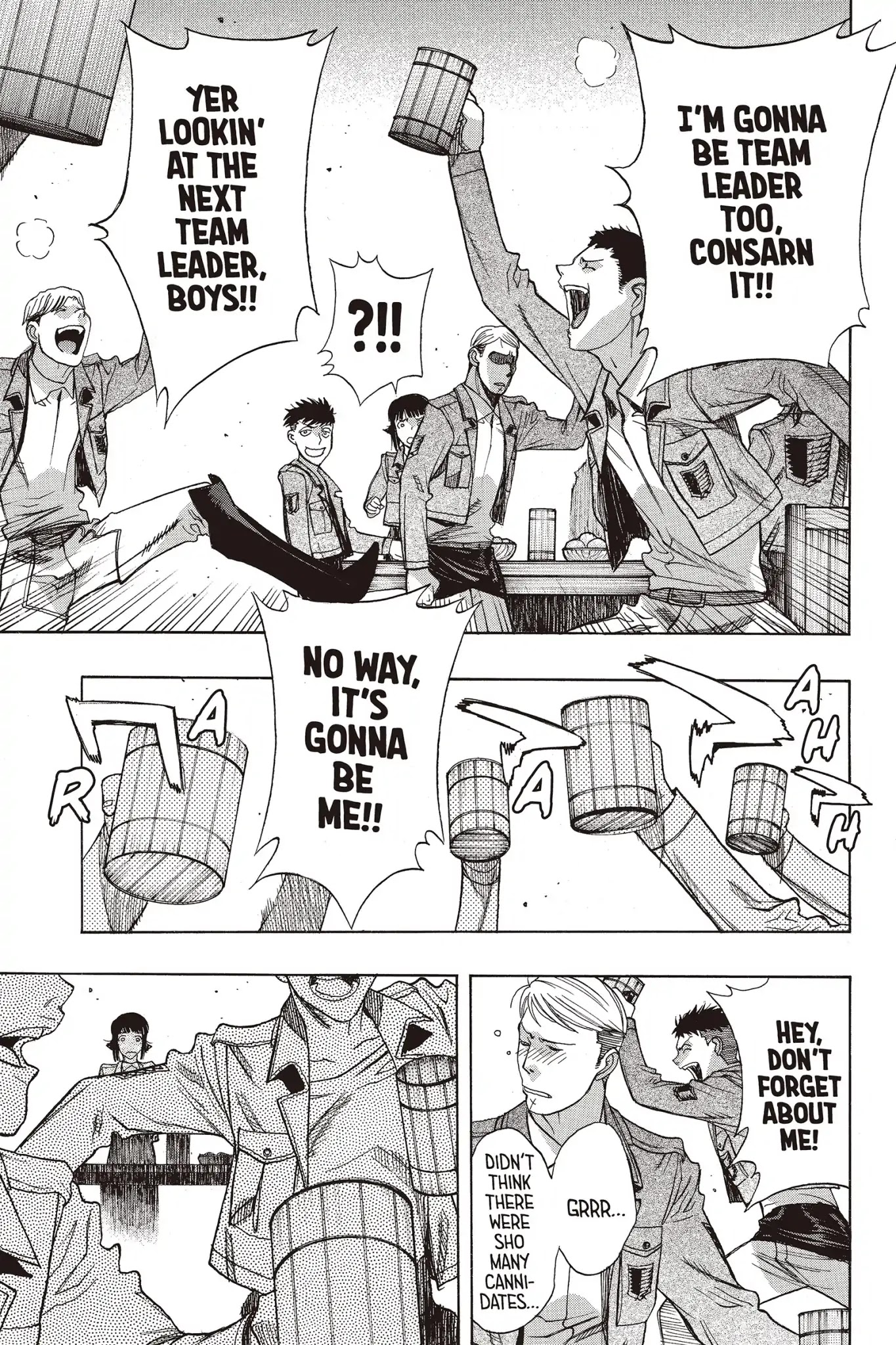 Shingeki no Kyojin - Before the Fall Chapter 57 page 26 - Chapter 57: Before the Expedition